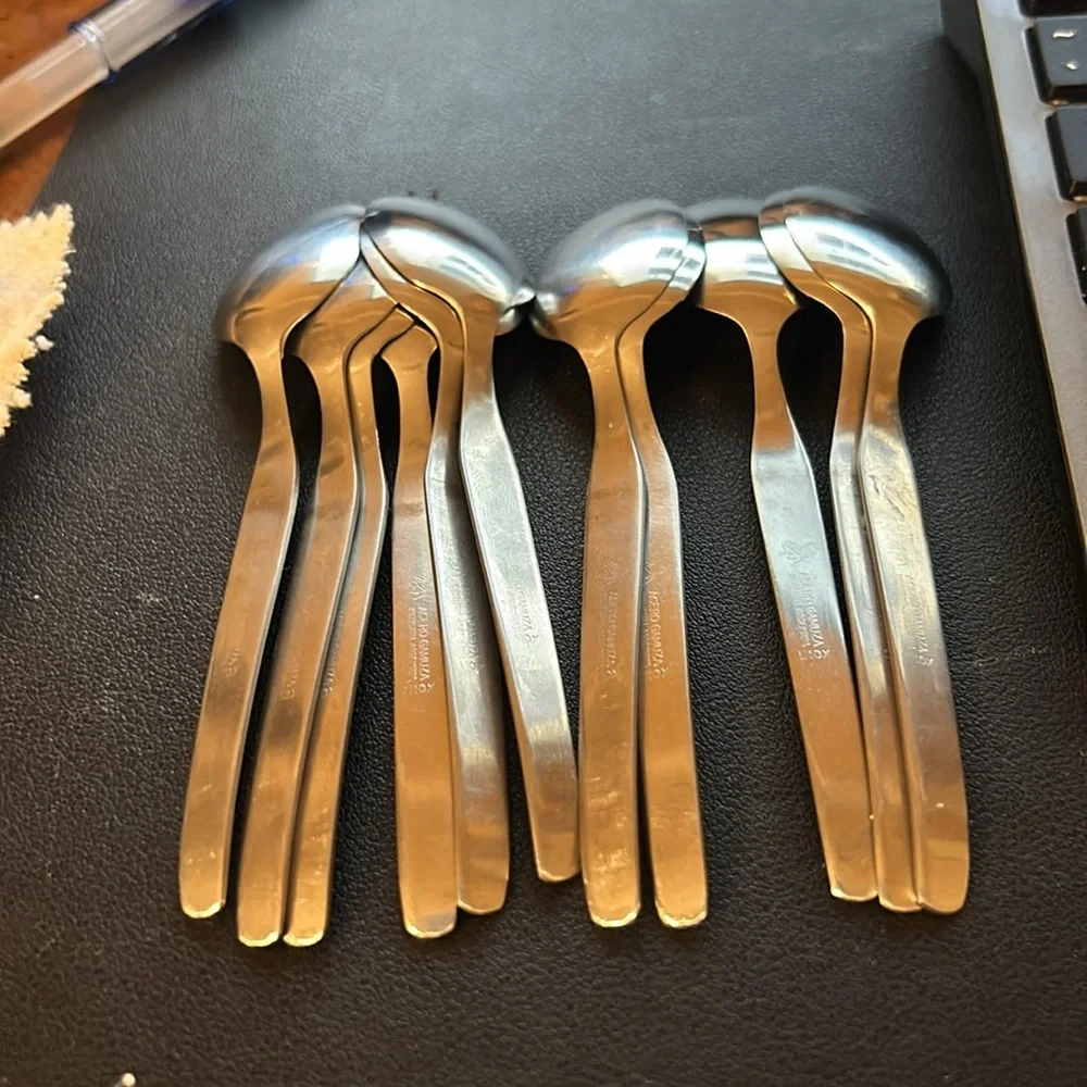 Acero Gamuza 4.5” Stainless Steel Demitasse Spoons